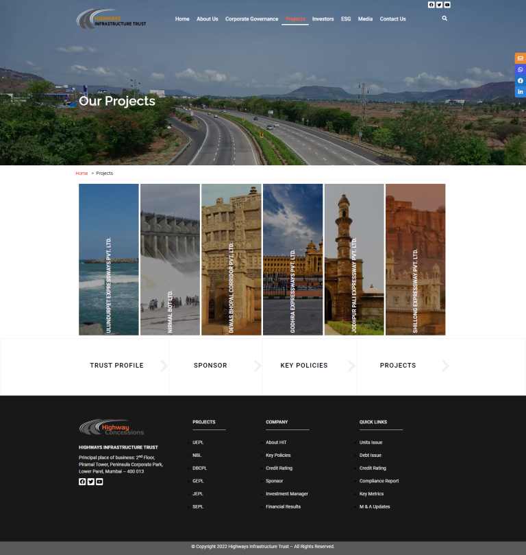 highwaystrust website